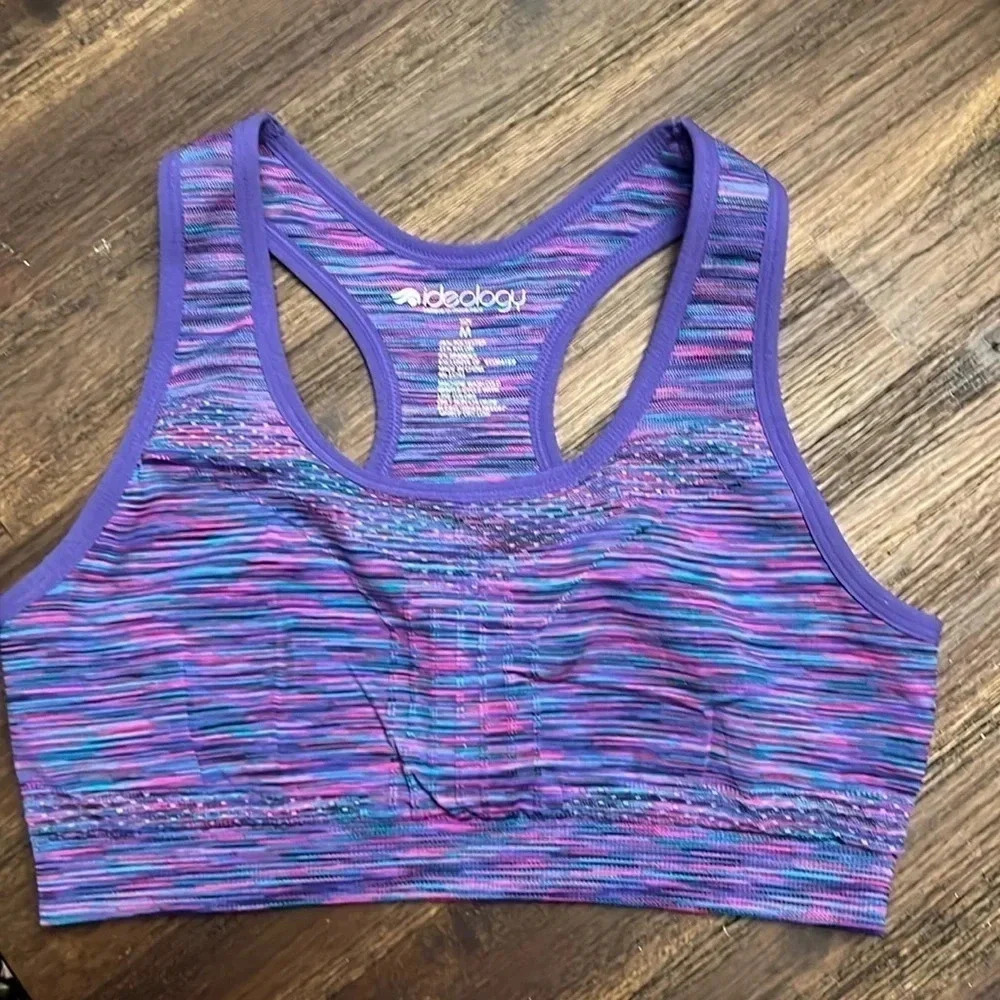 IDEOLOGY Low-Impact Racerback Sports Bra - Size Medium